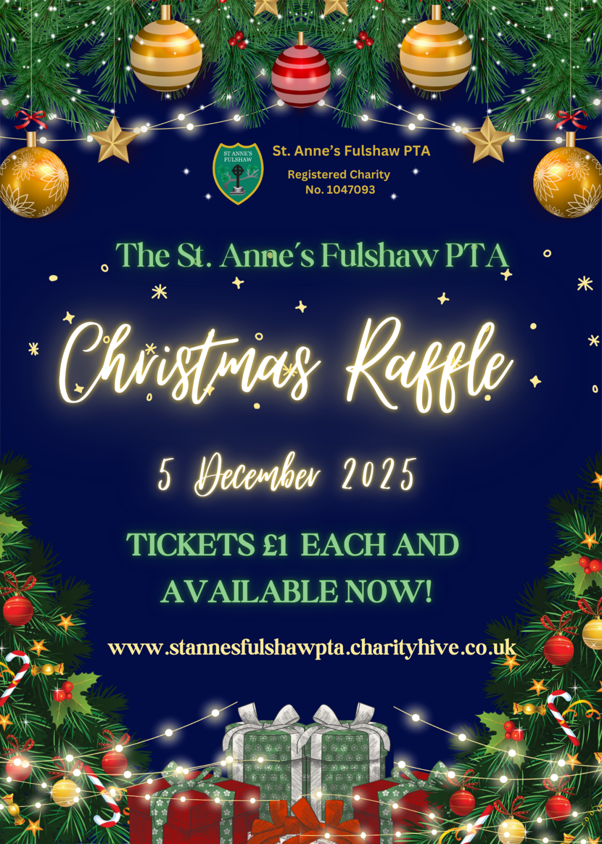 St. Anne's Christmas Raffle 2025