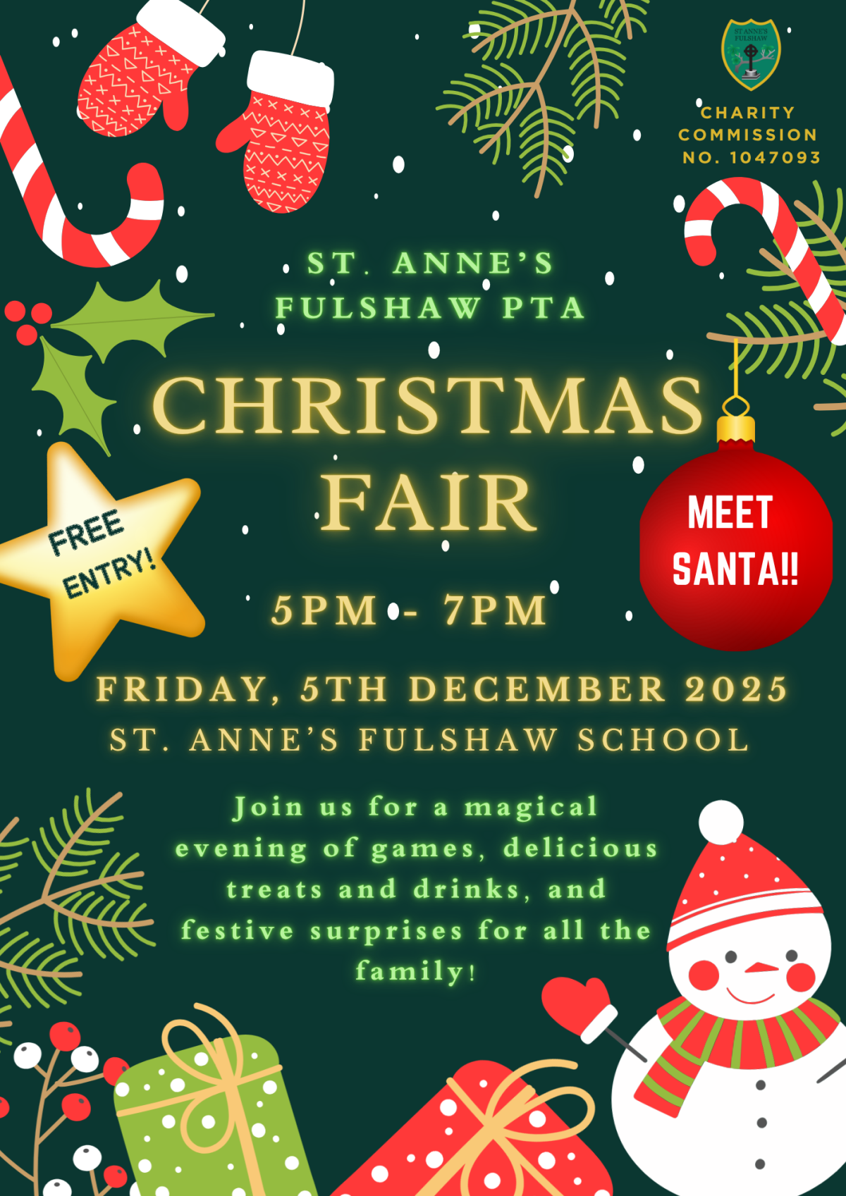 St. Anne's Fulshaw Christmas Fair 2025