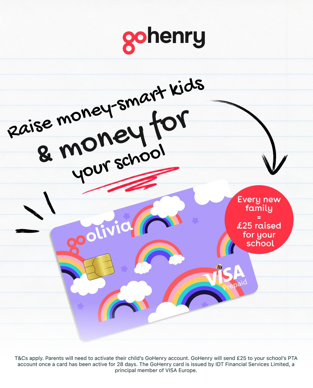 Support Our PTA with GoHenry While Teaching Kids Smart Money Skills