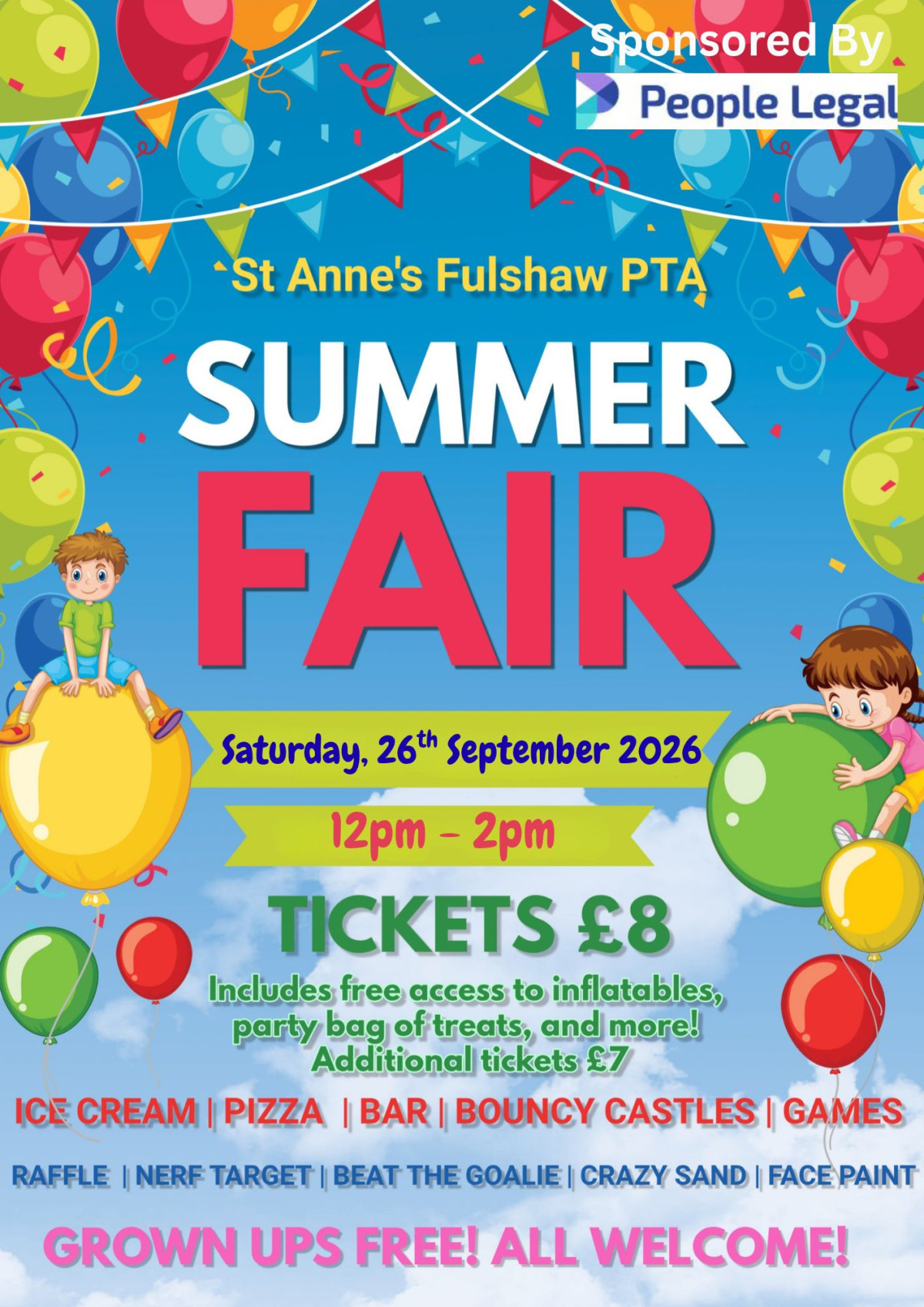St. Anne's Fulshaw Summer Fair 2026